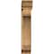 Ekena Millwork Legacy Traditional Rough Sawn Bracket w/ Offset Brace, Western Red Cedar, 8"W x 30"D x 42"H BKT0806X30X42LEC01RWR - alternate 3